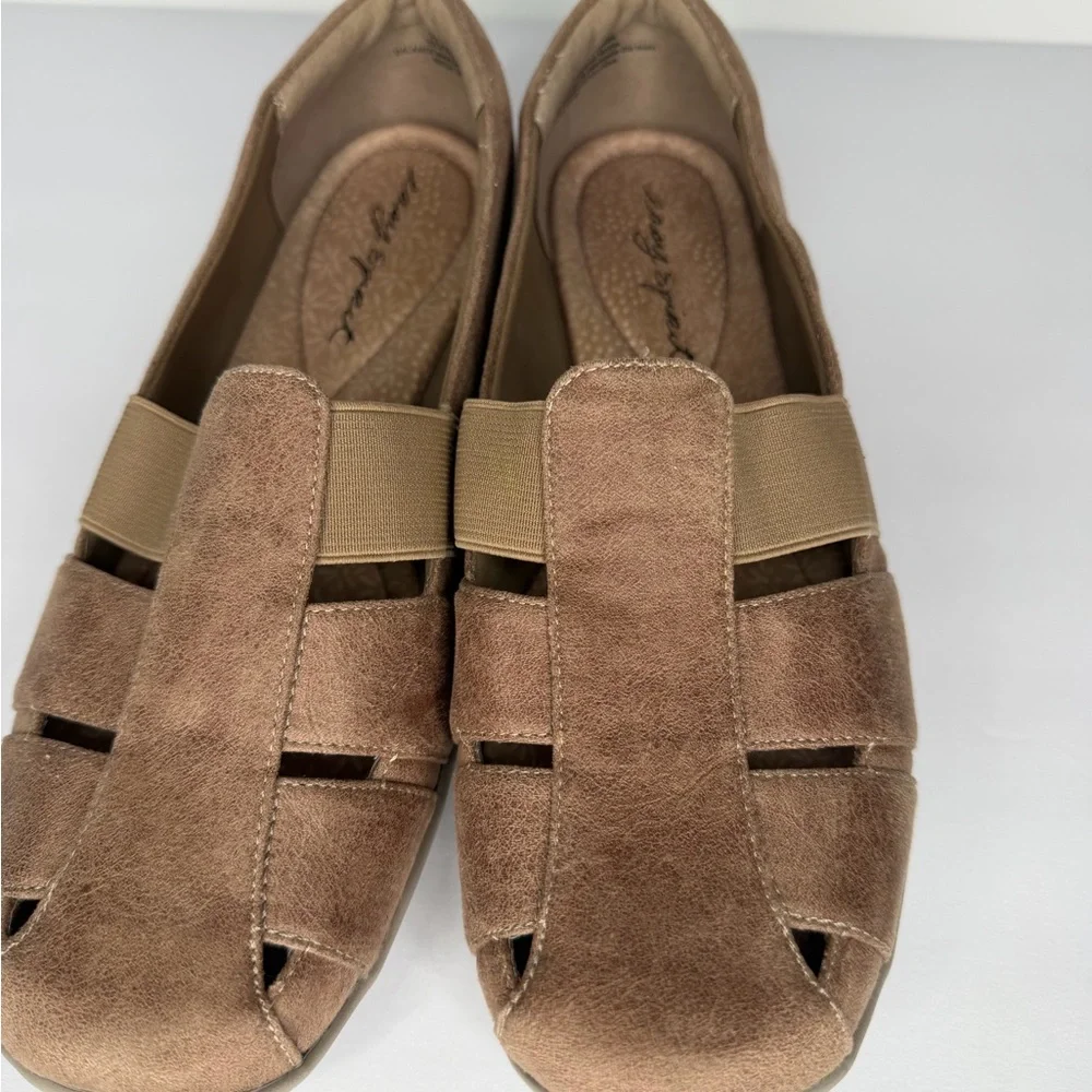 Easy Spirit Alani 8.5 Women’s Comfort Shoe Closed Toe Slip On Fisherman Loafer